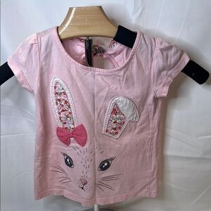 Pink Bunny Kids T-Shirt